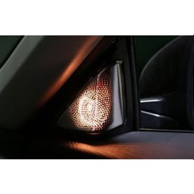 Resim Honda Accord Uyumlu Yedek Parça 2018+ 64 Renk Işıklı Tweeter Kapa 