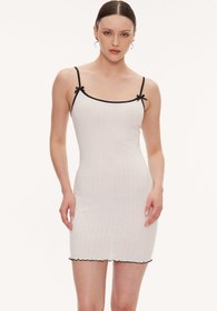 Resim Eimantas Askılı Mini Elbise - L 