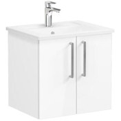 Resim VitrA Root Kapaklı Lavabo Dolabı 60 Cm Parlak Beyaz 66354 