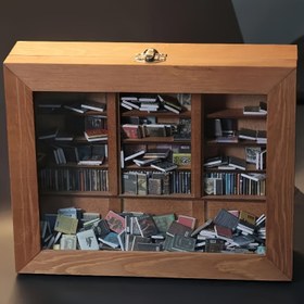 Resim 60/100 Adet Mini Kitap Seti Rahatlama İçin - Ev & Ofis Dekoru İçin Mükemmel, Güç Gerektirmez, Tüysüz, Mevsimlik Aksesuarlar, Çeşitli Malzemeler (Kitaplık Dahil Değildir), Mevsimlik Dekor Aksesuarları 