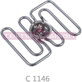 Resim Teknik Isısan SEMAVER REZİSTANSI YUVARLAK FLANŞ 3200W 19X17 CM 