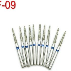 Resim 10 Adet/kutu Elmas Burs Diş Fg 1.6mm Yüksek Hızlı Matkaplar Diş Parlatıcılar Diş Hekimliği Araçları Tf-09 