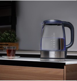 Resim Su Isıtıcı K 516, Isıya Dayanıklı Cam, 1.9l Kapasite, 50-100 C Sıcaklık Kontrolü 