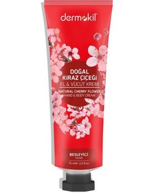 Resim Dermokil Doğal Kiraz Çiçeği El & Vücut Kremi 75 ML 