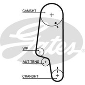 Resim GATES 5427XS Triger Kayisi 135 Dis ( Vw: Polo Hb. 1.4 8V 95-99 ) (WN521653) 