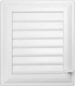 Resim Plastik Menfez Banyo / Wc Havalandırma Menfezi Panjur 45X55 Cm (97048752) 