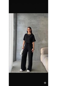 Resim the bera fashion Oysho Tarzı Kadın Alt Üst Takım Rahat Şık Günlük Eşofman Takımı 