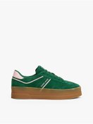 Resim Tommy Hilfiger THE GREENWICH FLATFORM SUEDE Kadın Sneaker EN0EN02734L2P 