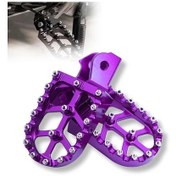 Resim Hightower Mor Surron Light Bee Pedal 6061 Alüminyum Alaşım Purple Aksesuar 