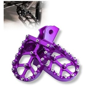 Resim Hightower Mor Surron Light Bee Pedal 6061 Alüminyum Alaşım Purple Aksesuar 