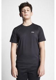Resim Lescon Siyah Çocuk Kısa Kollu T-Shirt 23B-3135 Siyah 