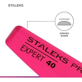 Resim Staleks Pro, Spbe-40 Akrilik Orta Ay Altlığı, Tek Kullanımlık Tırnak Törpüsü, Manikür İçin 