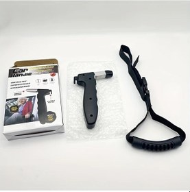 Resim Dashanshop 2li Paket Mavi Araç Kapı Kolu Destek Tutamacı Koltuk Kemeri Kesici Ve Cam Kırıcı 