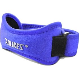 Resim Skycıty Ayarlanabilir Dizlik Ve Patella Destek - Yürüyüş, Futbol, Basketbol, Koşu İçin Diz Koruyucu Ve Spor Aparatı Mavi Mavi 