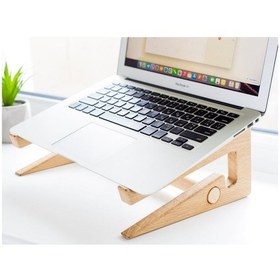 Resim Ahşap Laptop - Notebook Standı 11-13 Inch / 14-17 Inch 