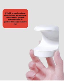 Resim Usb Bağlantılı Tırnak Kurutucu - Bilgisayar Ve Powerbank İle Uyumlu 