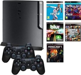 Resim Playstation 3 Slim 320 Gb 2 Orijinal Kol 30 A Yakın Oyun 