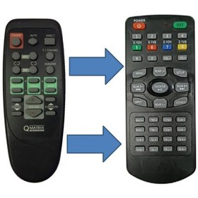 Resim Qmatrix Srct-400 Ses Sistemi Kumandası 