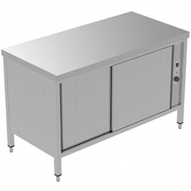 Resim Electrolux Professional Sıcaklık Dolabı 1 Ara Raf Ve 4 Kayar Kapılı Fanlı Isıtma Sırtsız - 1400 MM Plus GTCD1400E 