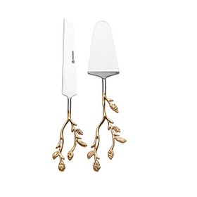 Resim Korkmaz Flora 2 Parça Pasta Servis Seti A8735-6 