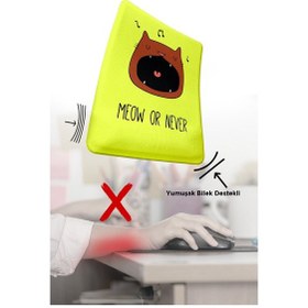 Resim Mouse Pad Baskılı Yumuşak Bilek Destekli Mousepad 