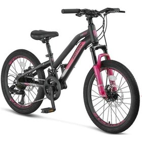 Resim Ümit Motion 20 Jant M.disk 21v Çocuk Bisiklet Siyah Pembe Siyah 