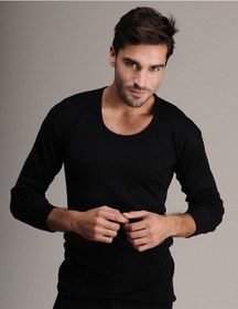 Resim Hasyün Erkek Siyah Termal Uzun Kol Içlik 001 