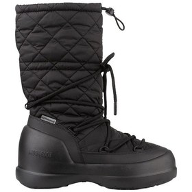Resim Kadın Sneaker ( Günlük) 80D2500080-N001 Moon Boot Mezzallina Quilted Hight Boot WP Black 