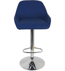 Resim Bürocci Texas Bar Taburesi - Lacivert Deri - 9506S0103 Çok Renkli 