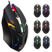 Resim Cbtx K2 Renkli Led Işık 4 Düğme 2400 Dpı Optik Usb Kablolu Oyun Faresi K2 