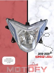 Resim Honda Spacy Alpha 110 Far 2018-2020 Gündüz Ledli Komple Oem 