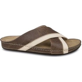 Resim Ceyo 9964-5 Anatomik Erkek Terlik Kahve 40-45 001 