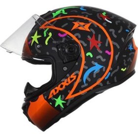 Resim Axxis Draken Crazy Matt Fluor Orange 