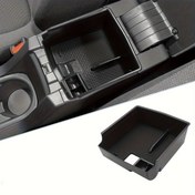 Resim For Toyota Corolla (2020, 2021, 2022, 2023, 2024) için uygun, 2023, 2024 Corolla E210 Depolama Kutusu Kolu Gömme Depolama Kutusu ABS Tepsi ile Madeni Para Klipsi (Siyah), YULISPY 