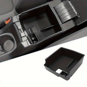 Resim For Toyota Corolla (2020, 2021, 2022, 2023, 2024) için uygun, 2023, 2024 Corolla E210 Depolama Kutusu Kolu Gömme Depolama Kutusu ABS Tepsi ile Madeni Para Klipsi (Siyah), YULISPY 