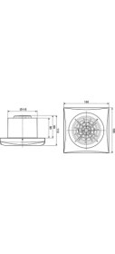 Resim Soler&Palau Silent 200 Crz Timer Zaman Ayarlı Fan 