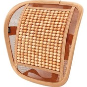 Resim Sones Evrensel Yaz Buz Ipek Örgü Nefes Serin Masaj Bel Mat Akçaağaç Ahşap Boncuk İle Araba Aile Ofisi İçin 