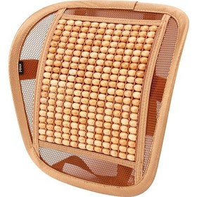 Resim Sones Evrensel Yaz Buz Ipek Örgü Nefes Serin Masaj Bel Mat Akçaağaç Ahşap Boncuk İle Araba Aile Ofisi İçin 