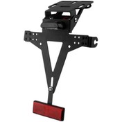 Resim Motosiklet Ayarlanabilir Açı Plaka Çerçevesi Motosiklet Plaka Tutucu Motosiklet Plaka İçin Metal Braket 