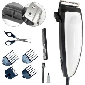 Resim Mbb E-Ticaret Elektrikli Profesyonel Ayarlanabilir Güç Özellikli Tam Takım Tıraş Makinesi Yf8622 