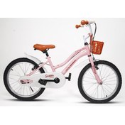 Resim Sarissa Vintage 20 Jant 6 Ve 10 Yaş Çocuk Bisikleti Pastel Pembe + Yan Destek Tekeri Hediyeli 