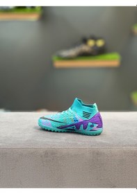 Resim Prego Air Laliga 565 TF Çoraplı | Turkuaz Mor 