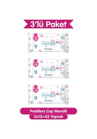 Resim Cep Mendili 45 Yaprak (3x15) - Yumuşak ve Dayanıklı, Hassas Ciltlere Uygun 