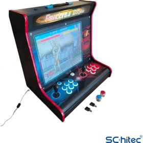 Resim Zen Store 4khd 3D 8200 Arcade Oyunlu Taşınabilir Masaüstü Kabinli 17INÇ Atari Makinası 
