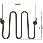 Resim 2000 Watt Semaver Rezistansı Çay Makinesi Kazan Rezistans Ölçü - 