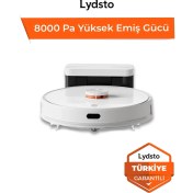 Resim Lydsto S1 D Max - 8000 Pa - Yapay Zeka Akıllı Robot Süpürge 