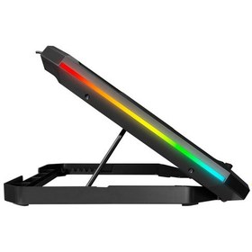 Resim Rampage AD-RC15 Spear 15" - 17" 5 Fanlı RGB Işıklı Gaming Laptop Soğutucu 