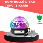 Resim shopwave Çok Renkli LED Masaüstü Disko Topu Parti Aydınlatma Cihazı 