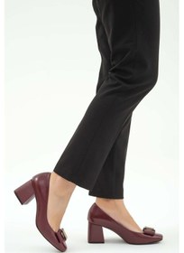 Resim Tamer Tanca Kadın Vegan Bordo Abiye Ayakkabı 886 619 Bn Ayk Sk22/23 Bordo Czg Rgn Bordo 