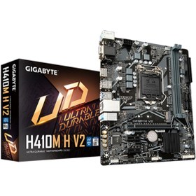 Resim Gigabyte INTEL H410M H V2 DDR4 2933 VGA HDMI DP M.2 1200P (10. Nesil) 